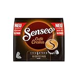 Senseo Pads Caffè Crema, 80 Kaffeepads, 5er Pack, 5 x 16 Getränke